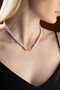 Heliophilia Silver Collar de Elefantes Multicolor KL-0876